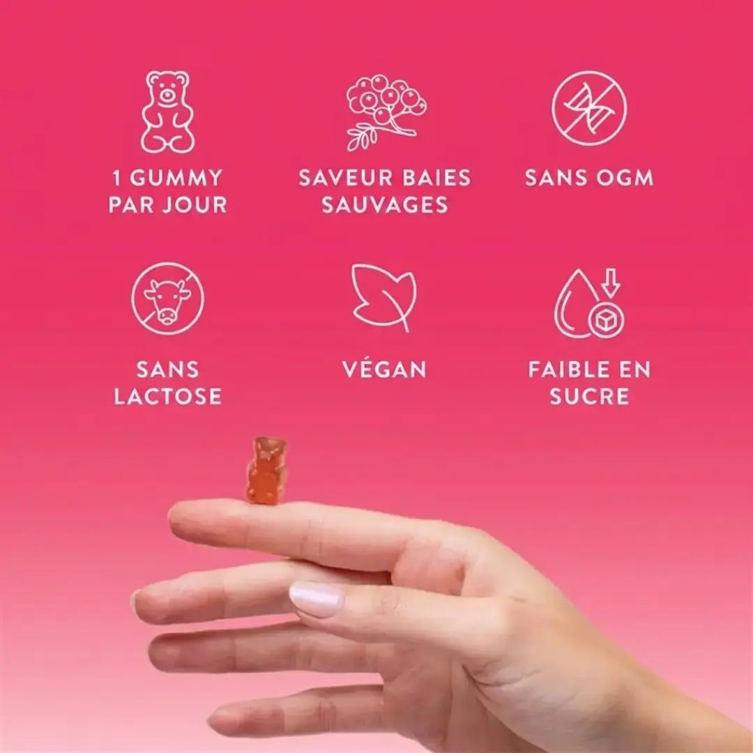 Sorlyn – Biotin Gummies for Hair Growth: Less hair loss, more confidence